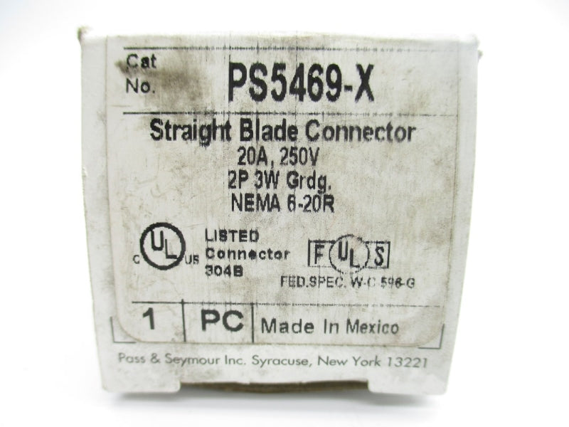 PASS&SEYMOUR LEGRAND PS5469-X 250V 20A NSMP