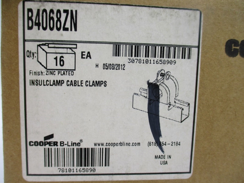 COOPER B4068ZN (PKG OF 16) NSMP