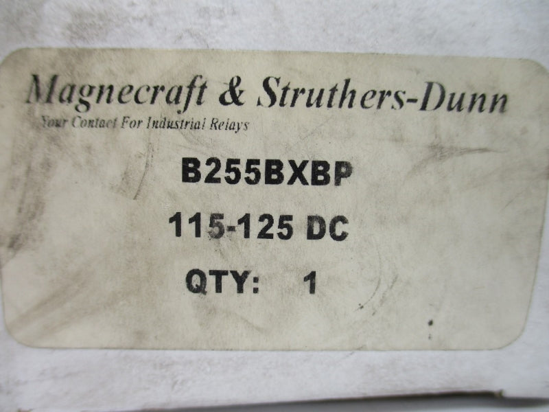STRUTHERS-DUNN B255BXBP 115-125VDC 30A NSMP