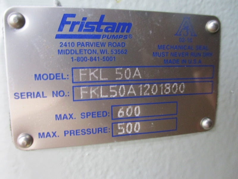 FRISTAM PUMPS FKL50A NSMP