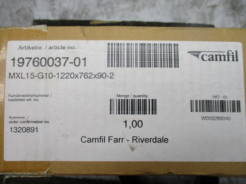 CAMFIL FARR MXL15-G10-1220X762X90-2 1220X762X90 NSMP