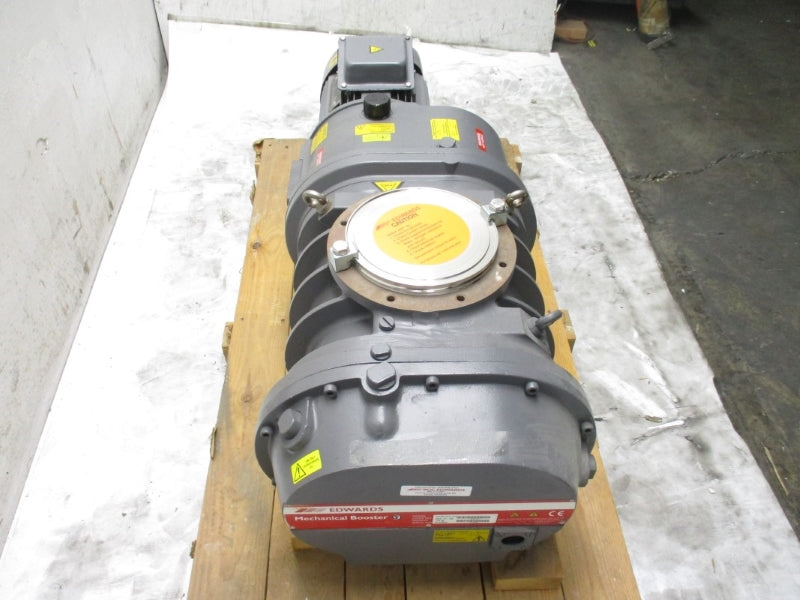 EDWARDS EH1200 BLOWER ROOTS VACCUM BOOSTER W/ INVENSYS A071-14-002(K) 208-230/460V 10.9-9.8/4.9A NSNP