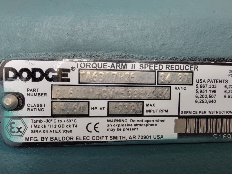 DODGE 906001-GV-53352286 TA6307H25 NSNP