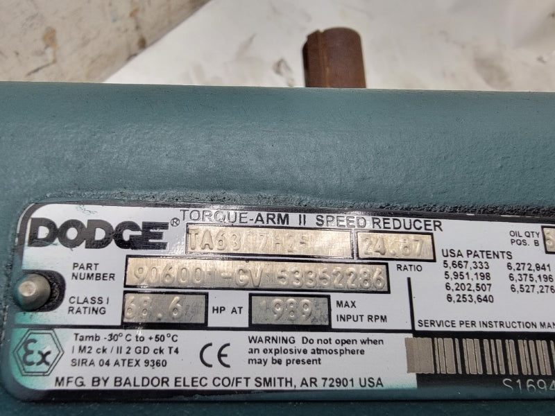 DODGE 906001-GV-53352286 TA6307H25 NSNP