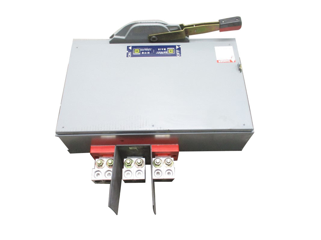 SQUARE D QMB366MW SER. E2 600VAC 600A NSNP