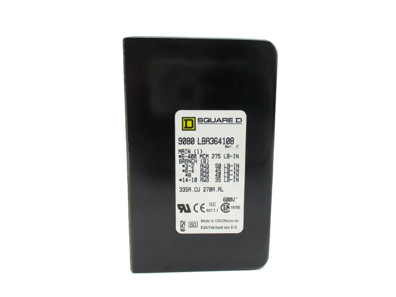 SQUARE D 9080LBA364108 SER. C 600V NSNP