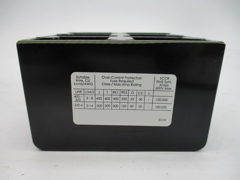 SQUARE D 9080LBA364108 SER. C 600V NSNP