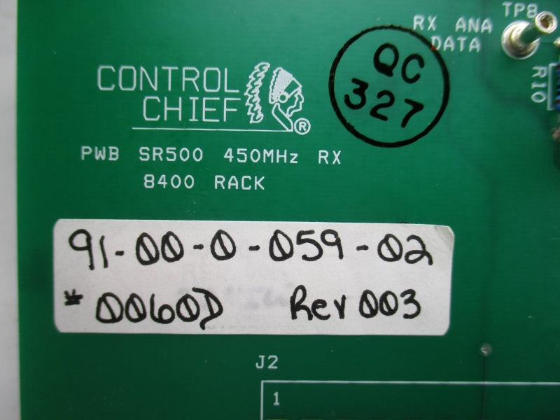 CONTROL CHIEF SR500 91-00-0-059-02 REV. 003 NSNP
