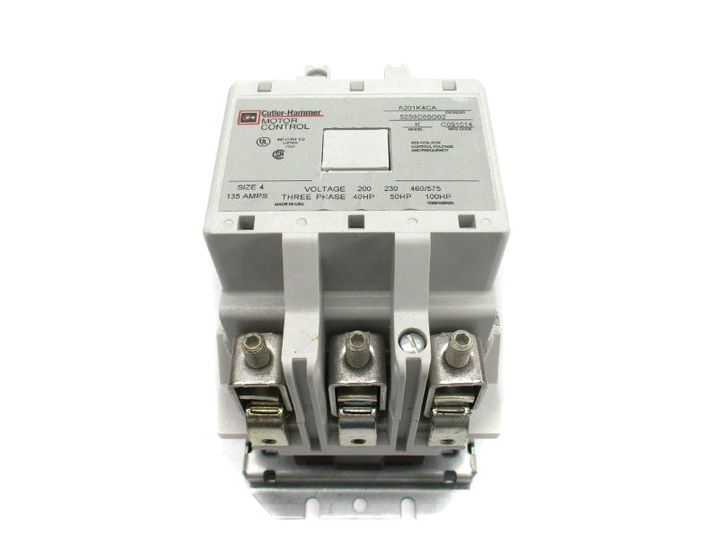 CUTLER HAMMER A201K4CA 5250C85G02 110/120V 135A NSNP