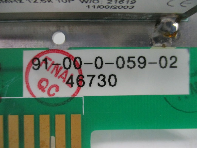CONTROL CHIEF SR500 91-00-0-059-02 25-02-0-010 REV. B NSNP
