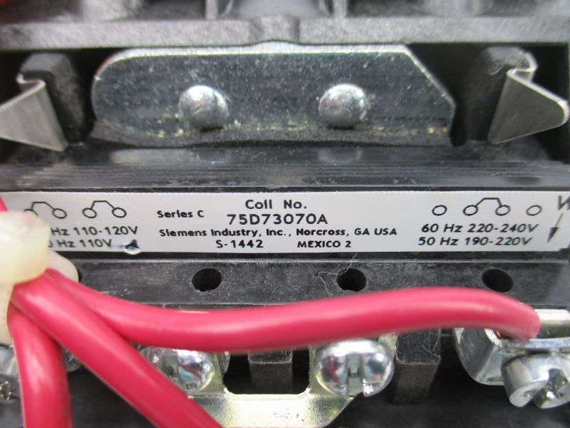 SIEMENS 14CUA32AA 220-140V 0.25-1.0A NSNP