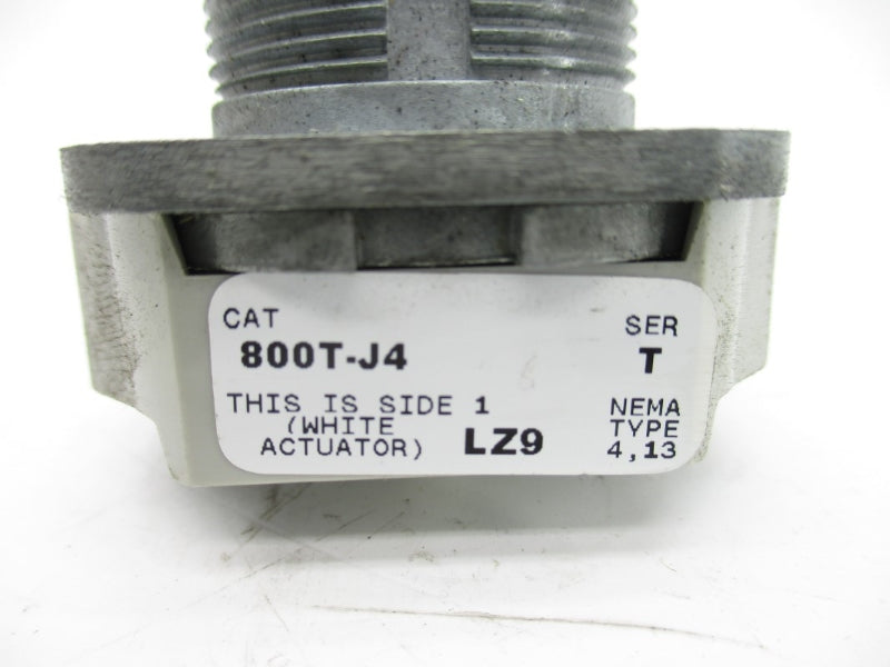 ALLEN BRADLEY 800T-J4 SER. T (BR/WH) (AS PICTURED) NSMP