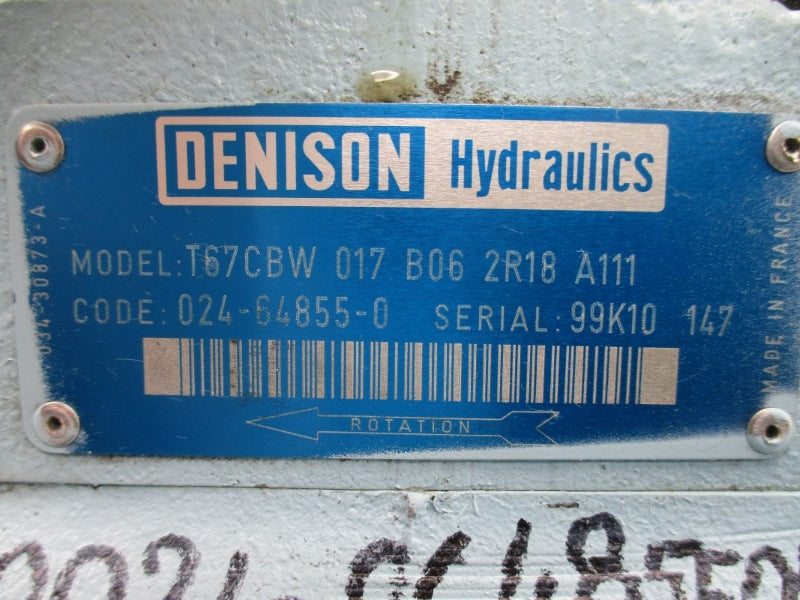 DENISON T67CBW017B062R18A111 024-64855-0 NSNP