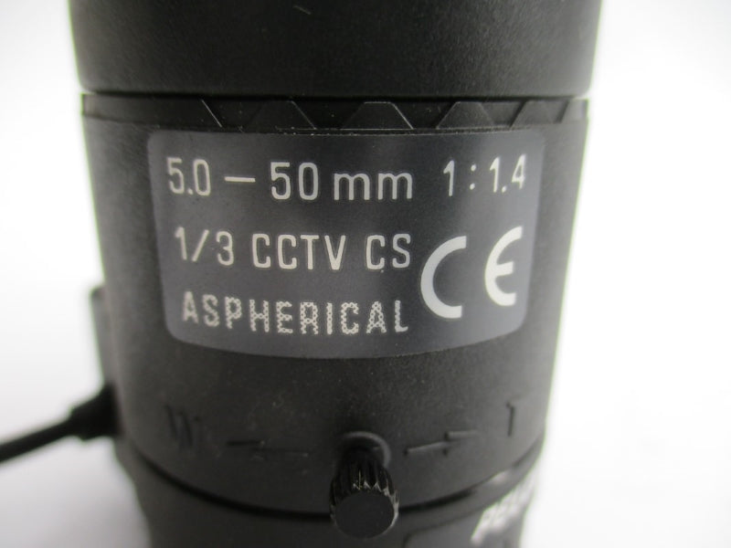 PELCO CCTVCS 5.0-50MM 1:1.4 1/3" NSNP