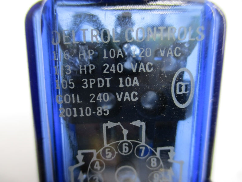DELTROL CONTROLS 20110-85 240VAC 10A NSMP