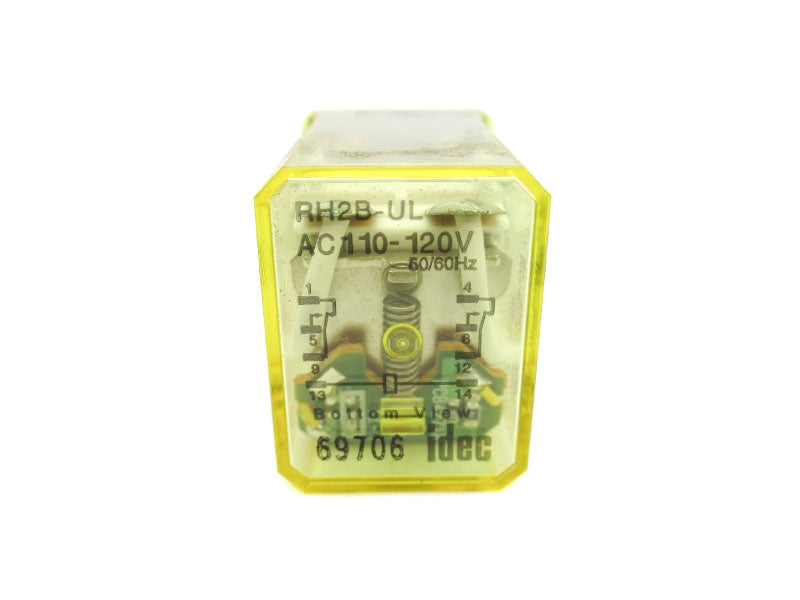 IDEC RH2B-UL 63107A 110-120VAC 7.5A NSNP