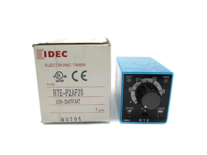 IDEC RTE-P2AF20 100-240VAC 10A NSMP
