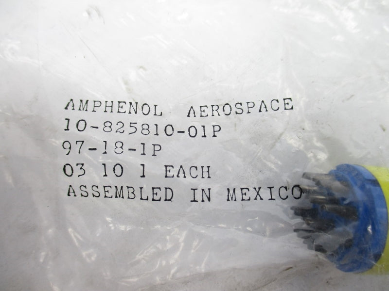 AMPHENOL 97-18-1P 10-825810-01P NSMP