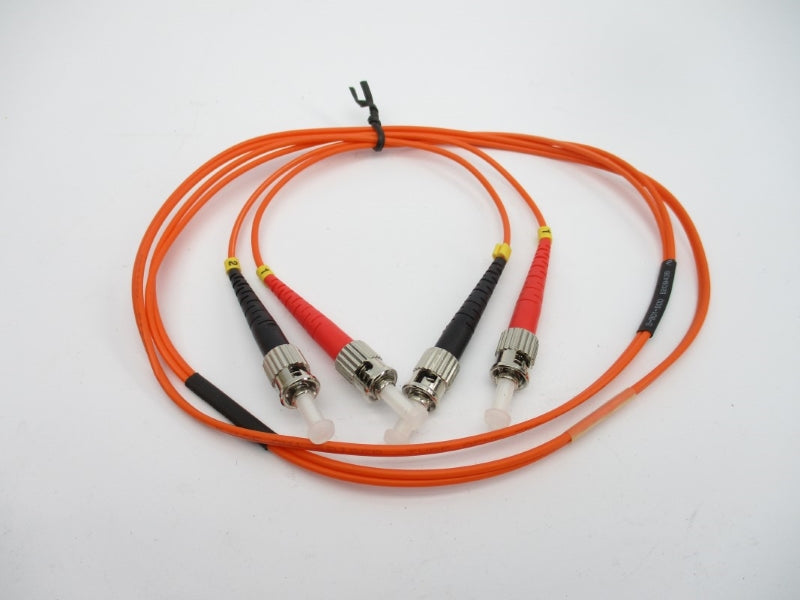 FIBERTRON 807850 ST/PC-ST/PC-62.5/125-DX-2.0-1M-OR NSMP