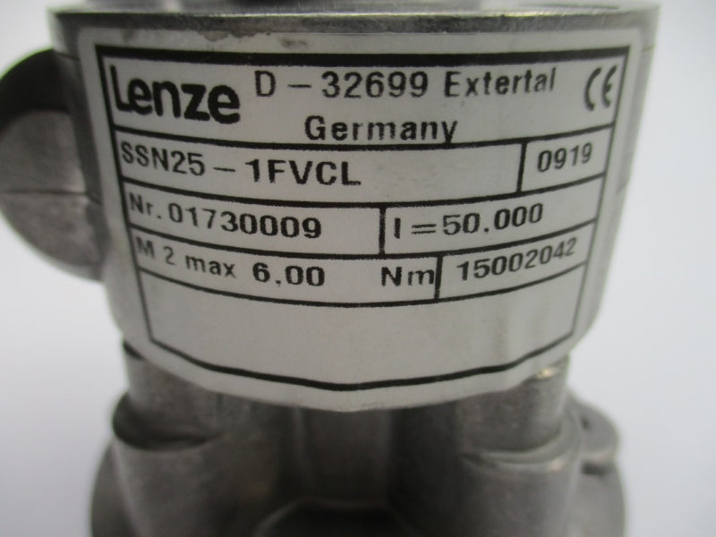 LENZE SSN25-1FVCL 01730009 NSNP