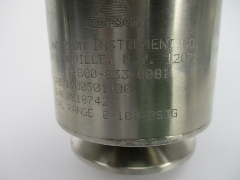 ANDERSON INSTRUMENT SR071G00501100 0-100PSI NSNP