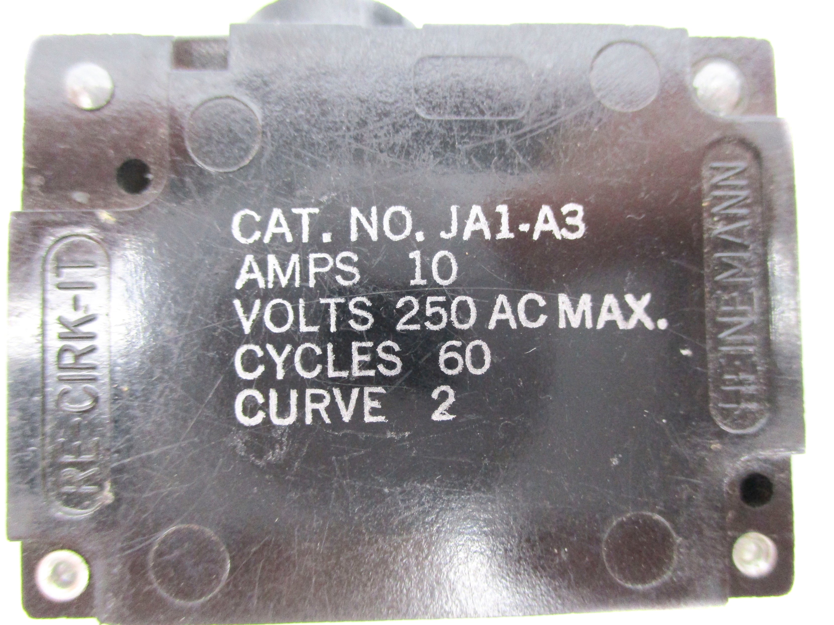 HEINEMANN JA1-A3 10A 250VAC NSNP