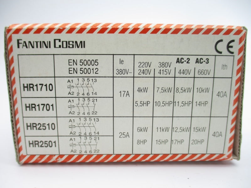 FANTINI COSMI HR1710-HR1701 24V 17A NSMP
