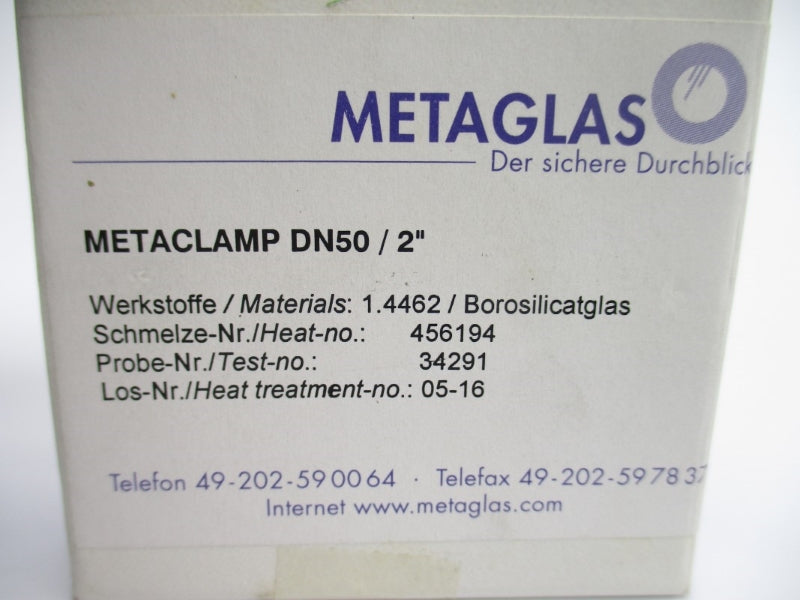 METAGLAS DN50 456194 34291 2" NSMP