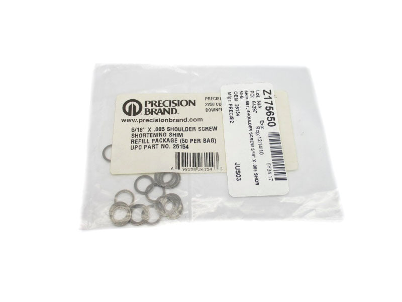 PRECISION BRAND 26154 5/16" X .005 (PKG OF 50) NSMP