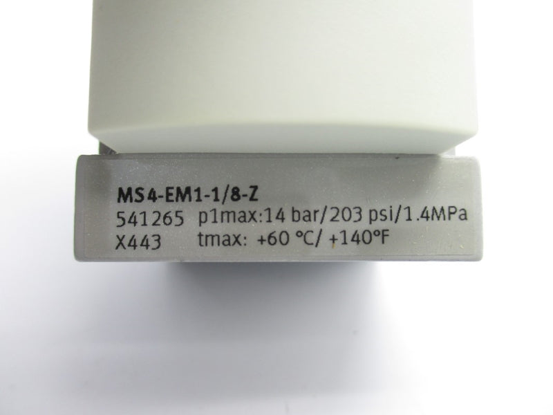 FESTO MS4-EM1-1/8-Z 541265 203PSI NSMP