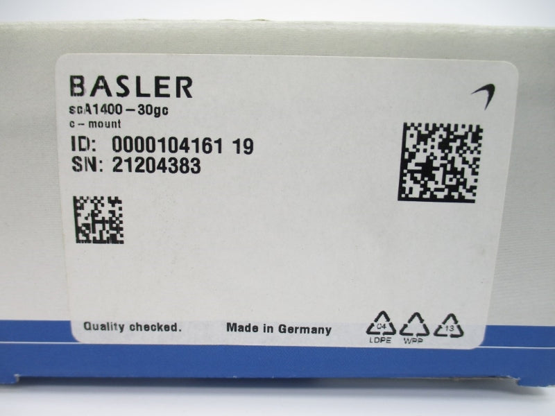 BASLER SCA1400-30GC NSMP