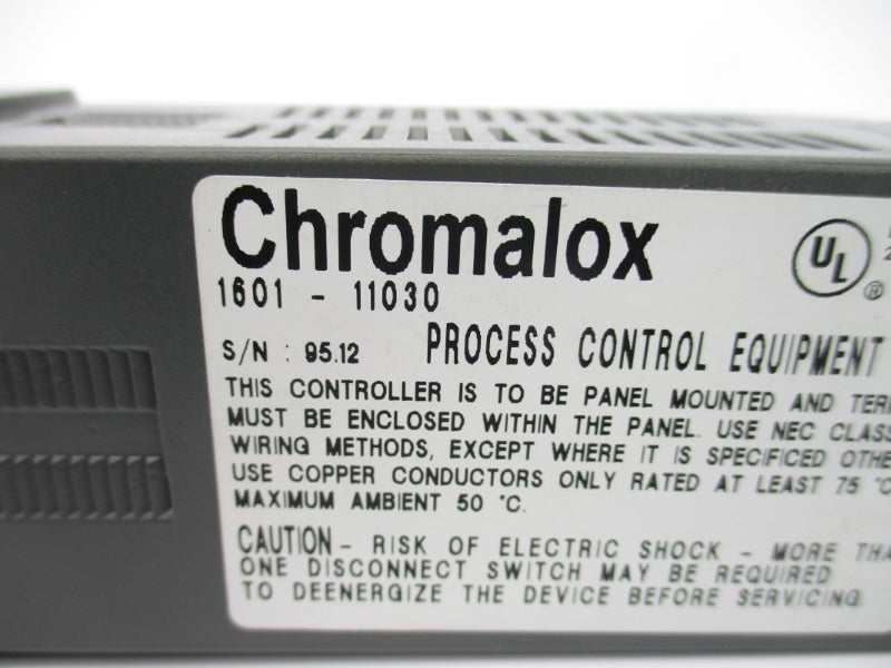 CHROMALOX 1601-11030 100-240VAC 3A NSNP
