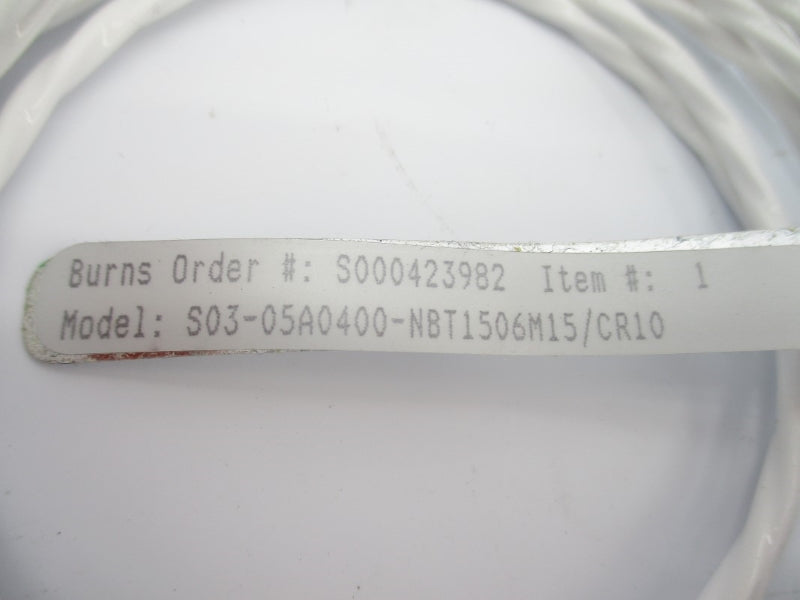 BURNS ENGINEERING S03-05A0400-NBT1506M15/CR10 NSNP