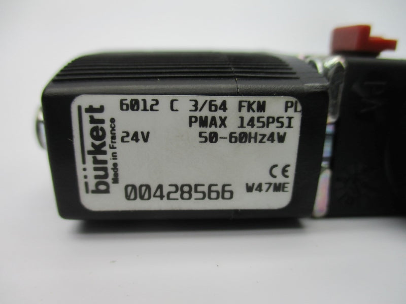 BURKERT 6012C3/64FKMPL 00428566 24V 145PSI NSNP