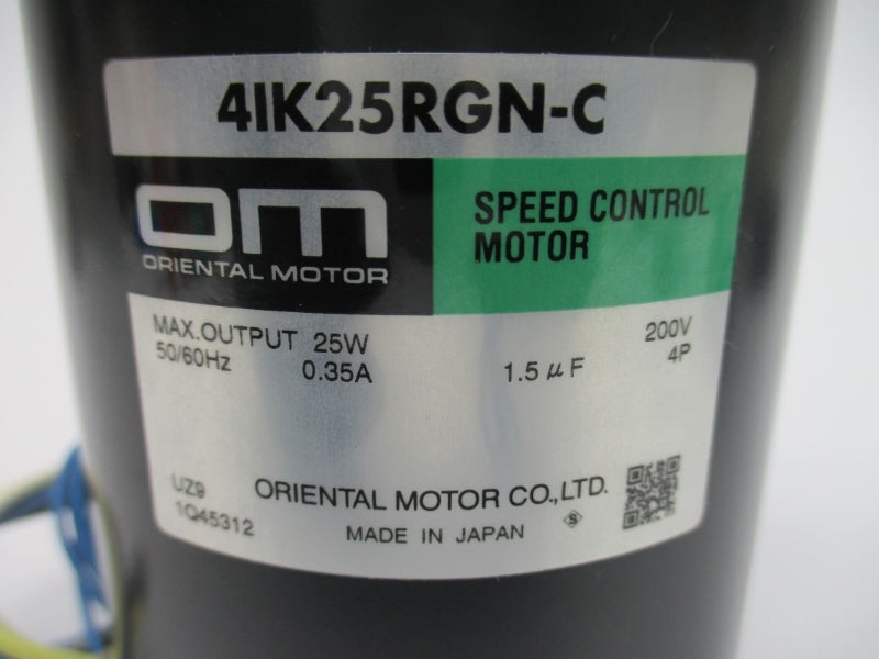 ORIENTAL MOTOR 4IK25RGN-C 200V 0.35A NSNP