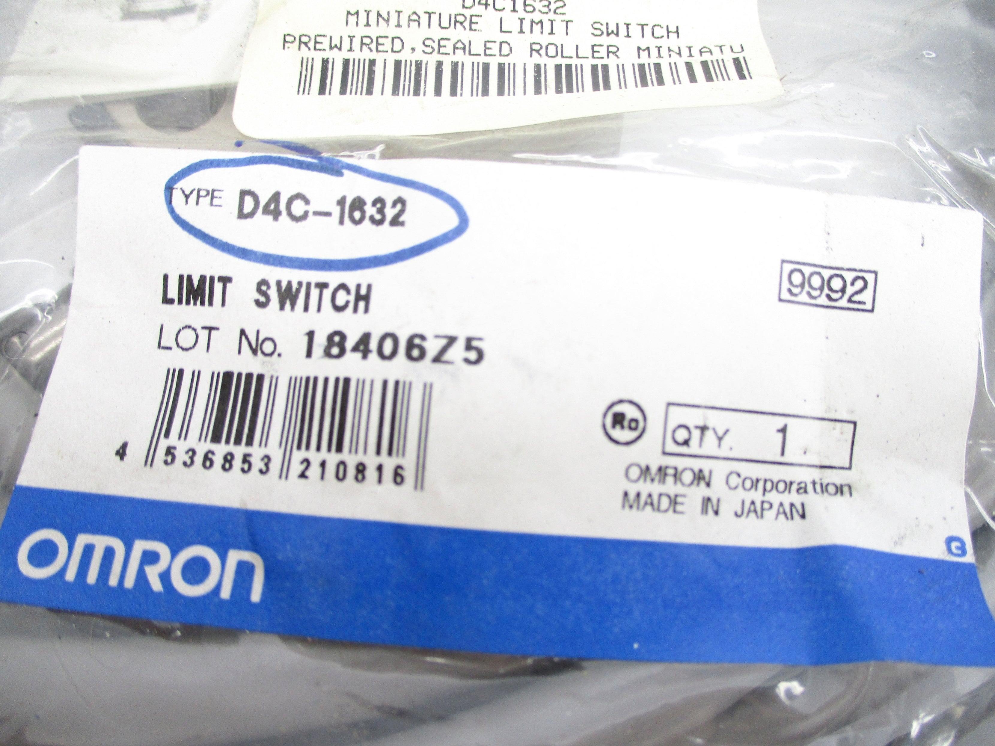 OMRON D4C-1632 NSMP