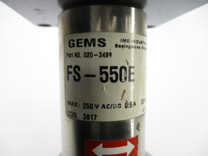 GEMS 020-3499 FS-550E 250VAC/DC 0.5A NSNP