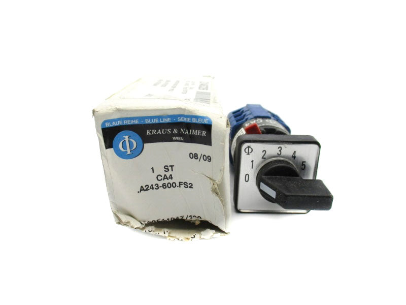 KRAUS & NAIMER CA4 .A243-600.FS2 277VAC 10A NSMP