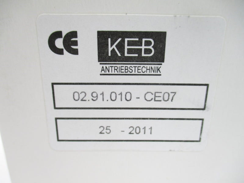 KEB 02.91.010-CE07 240VAC 1.2A NSMP