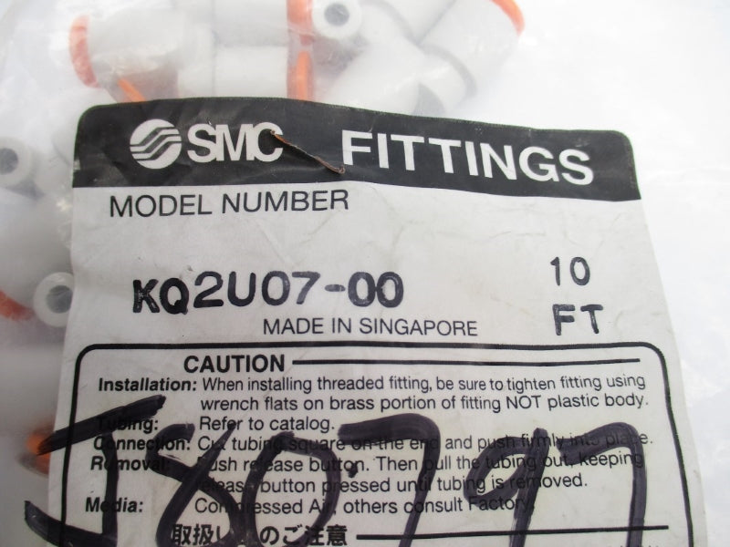 SMC KQ2U07-00 (PKG OF 10) NSMP