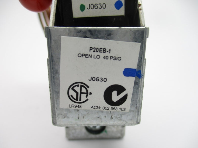 JOHNSON CONTROLS P20EB-1C 7/150PSI NSMP