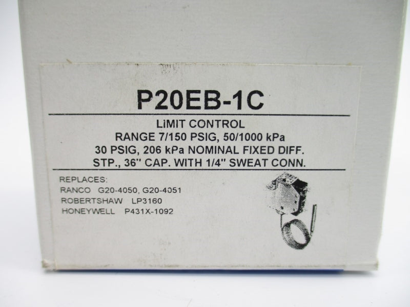 JOHNSON CONTROLS P20EB-1C 7/150PSI NSMP