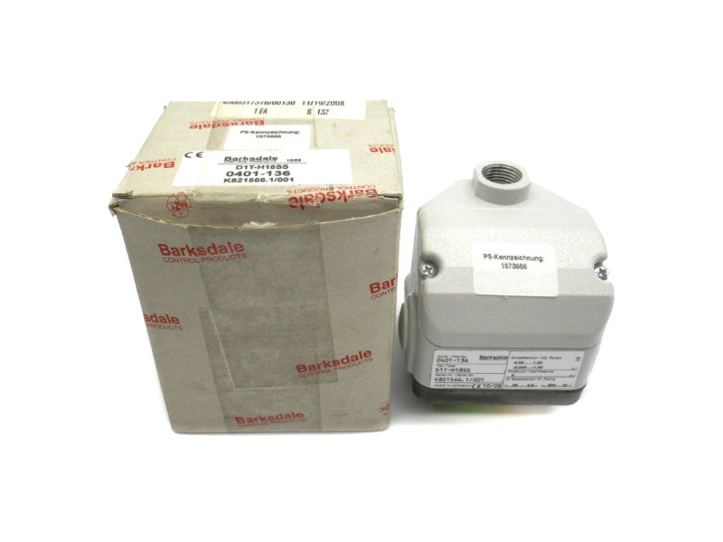 BARKSDALE D1T-H18SS 0401-136 250VAC 10A NSMP