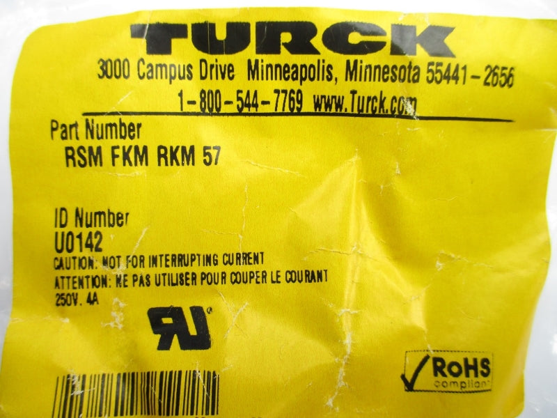 TURCK RSMFKMRKM57 U0142 NSMP
