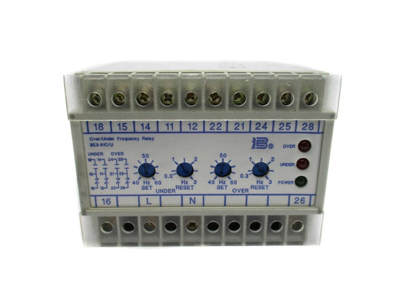BASLER ELECTRIC 9321700101 BE3-81O/U-1A3N3 120V 5A NSNP
