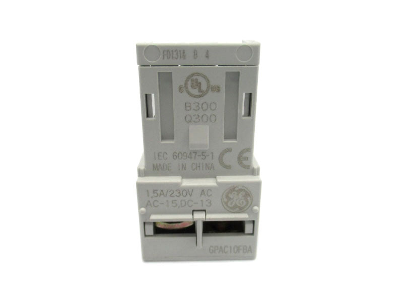 GENERAL ELECTRIC GPAC10FBA 230VAC 1.5A NSNP