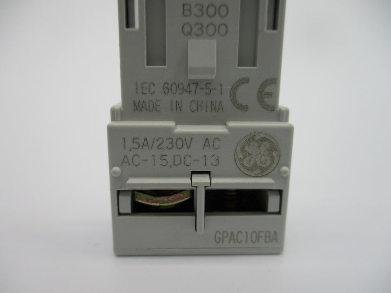 GENERAL ELECTRIC GPAC10FBA 230VAC 1.5A NSNP
