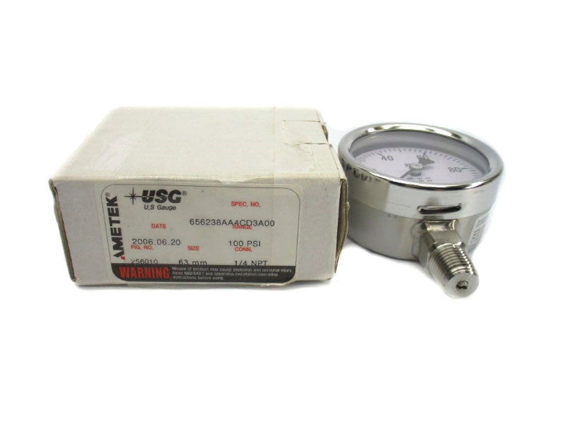 AMETEK 656238AA4CD3A00 256010 100PSI 1/4" NSMP