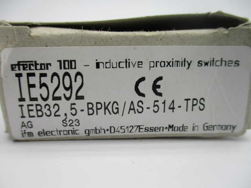 IFM EFECTOR IE5292 IEB32,5-BPKG/AS-514-TPS NSMP