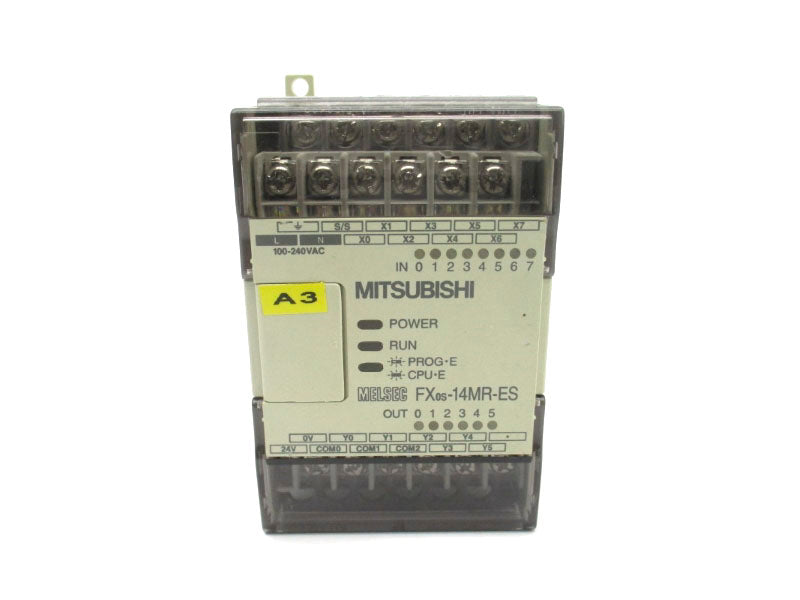 MITSUBISHI FX0S-14MR-ES 100-240VAC 2.5A NSNP